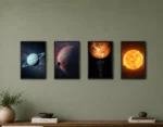 Planet Universe Framed