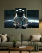 Incredible Power Astronaut- PVC Wall Art