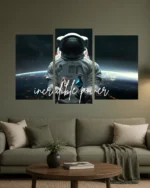 Incredible Power Astronaut- PVC Wall Art - Image 2